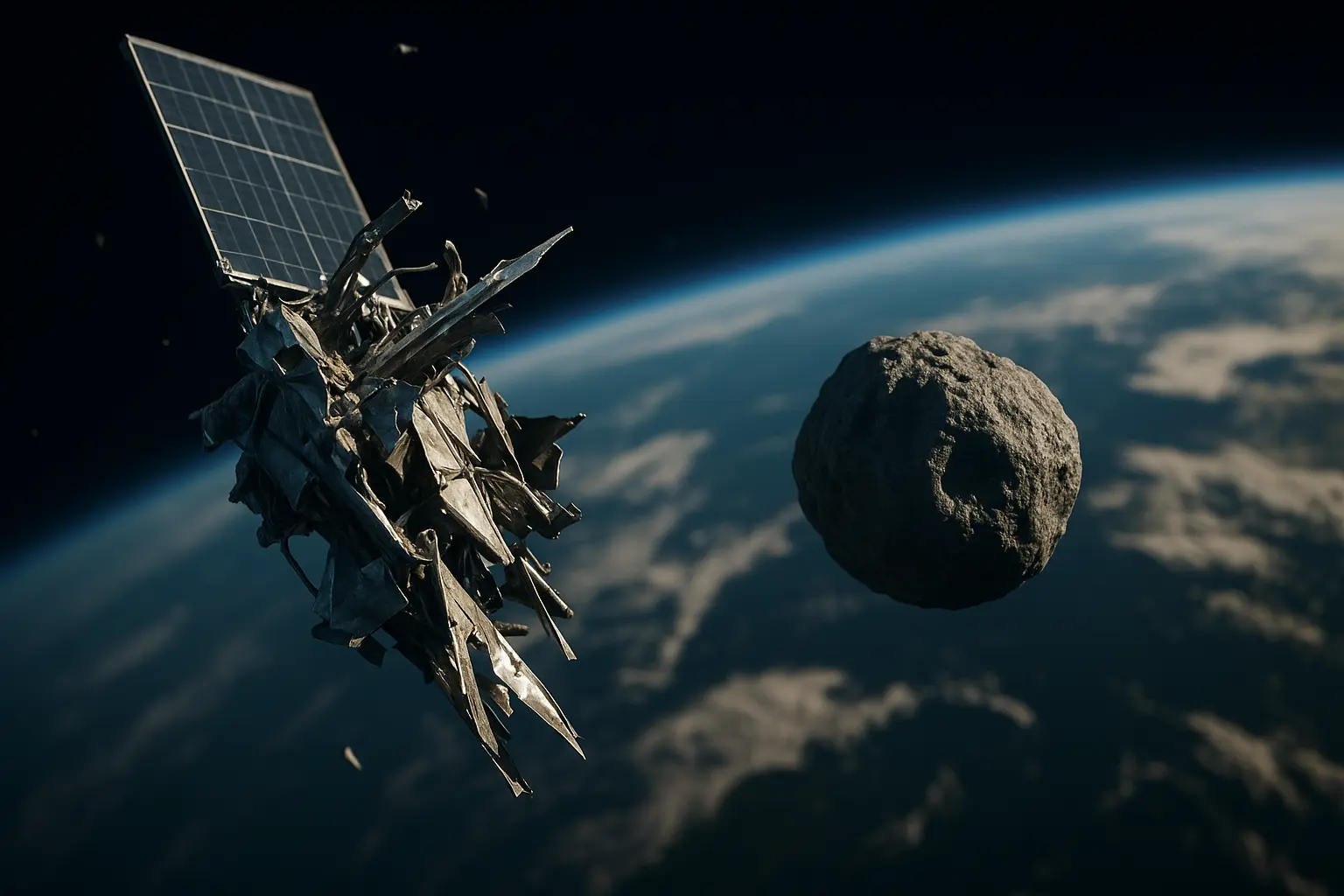 Space junk and meteoroids pose increasing threat to earth